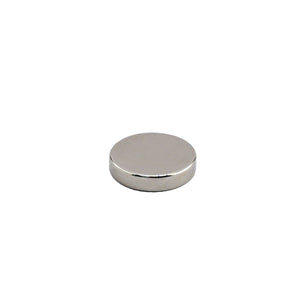ND45-8706N Neodymium Disc Magnet - 45 Degree Angle View