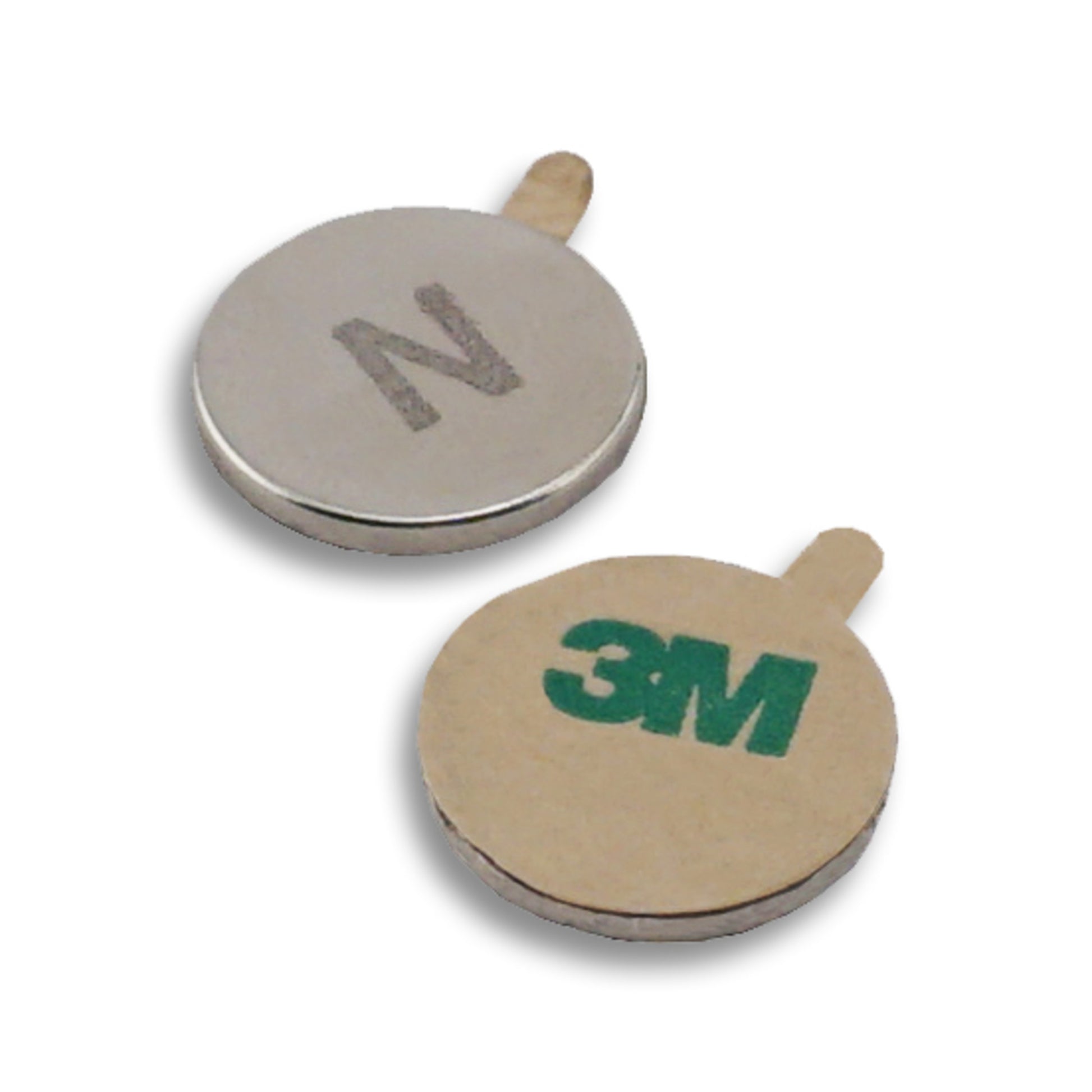 Load image into Gallery viewer, FTND50N Neodymium Disc Magnet with Adhesive - Front View