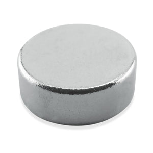 07045 Neodymium Disc Magnets (10pk) - 45 Degree Angle View