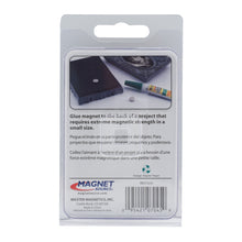 Load image into Gallery viewer, 07045 Neodymium Disc Magnets (10pk) - Back of Packaging