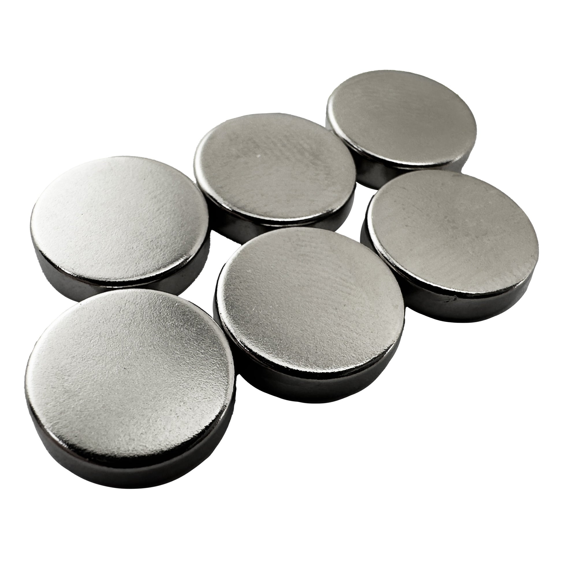 Load image into Gallery viewer, 07046 Neodymium Disc Magnets (6pk) - 45 Degree Angle View