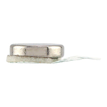 Load image into Gallery viewer, 07525 Neodymium Disc Magnets with Adhesive (12pk) - Side View