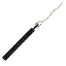 Load image into Gallery viewer, KCMBK-BULK Neodymium Key Chain Magnet with Logo, Black - Side View
