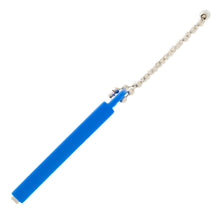 Load image into Gallery viewer, KCMB-BULK Neodymium Key Chain Magnet with Logo, Blue - Side View