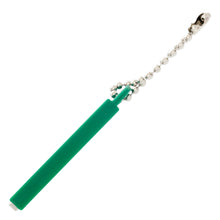Load image into Gallery viewer, KCMG-BULK Neodymium Key Chain Magnet with Logo, Green - Side View