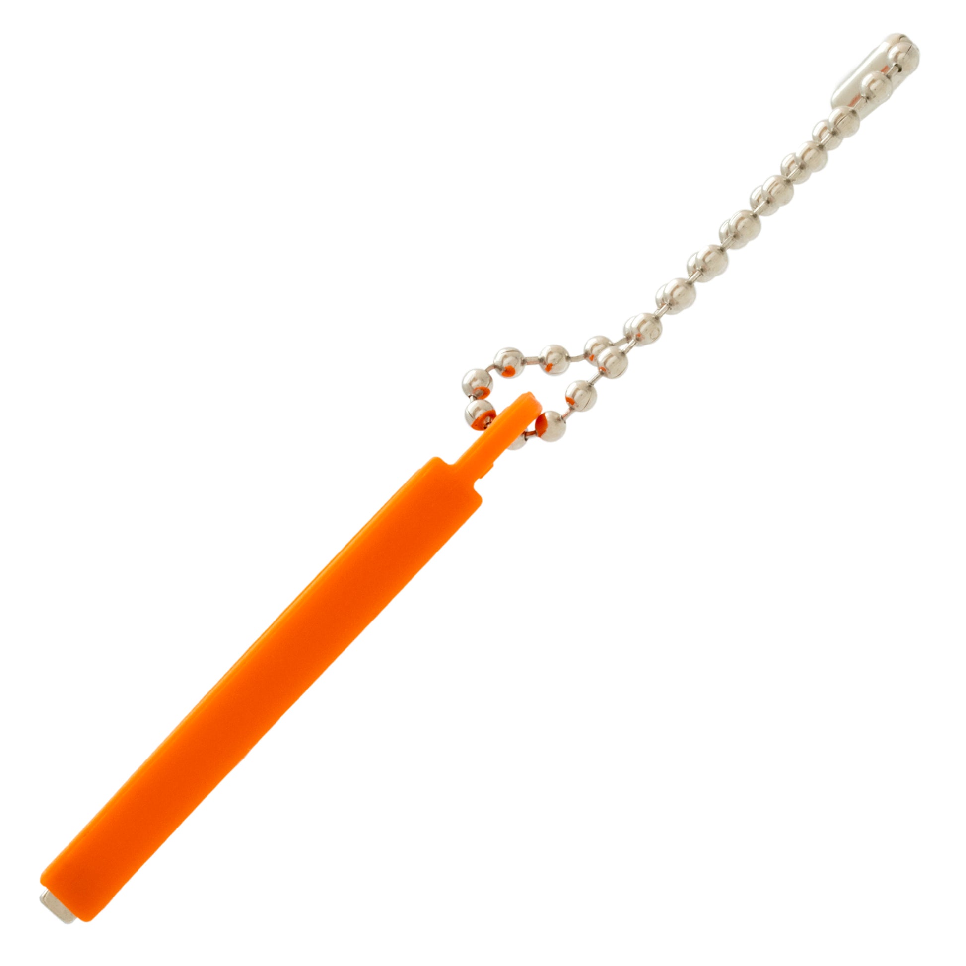Load image into Gallery viewer, KCMO-BULK Neodymium Key Chain Magnet with Logo, Orange - Side View