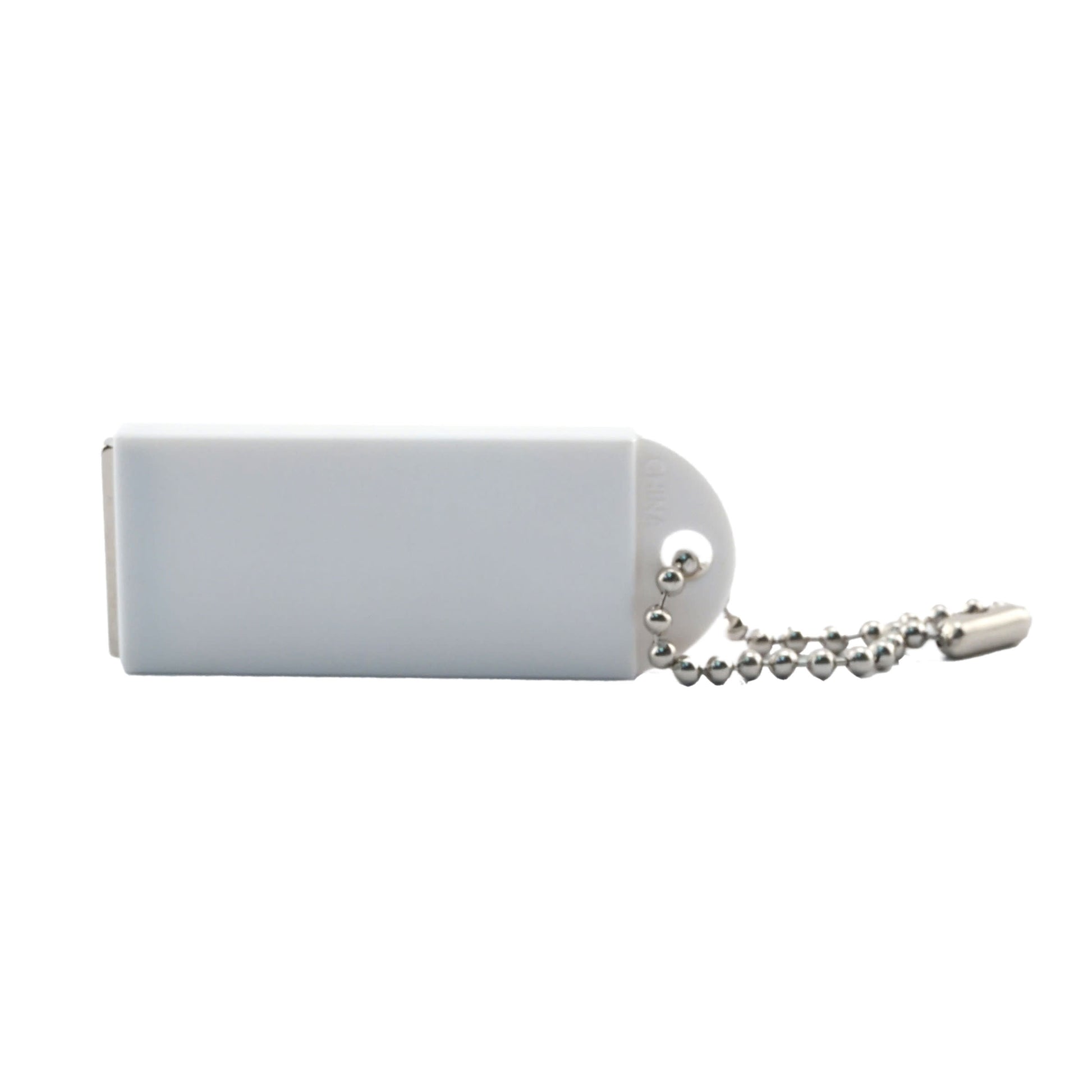 Load image into Gallery viewer, 07604 Neodymium Key Chain Magnet with Logo, White - 