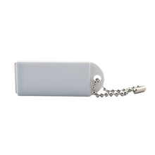 Load image into Gallery viewer, 07604 Neodymium Key Chain Magnet with Logo, White - 