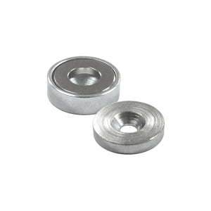 07573 Neodymium Latch Magnet Kit (1 set) - 45 Degree Angle View