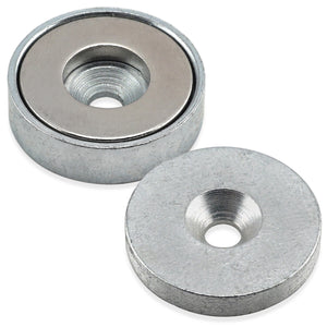 07574 Neodymium Latch Magnet Kit (1 set) - 45 Degree Angle View