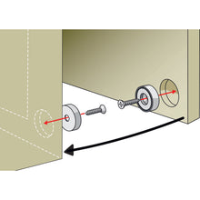 Load image into Gallery viewer, NMLKIT4 Neodymium Latch Magnet Kit (1 set) - In Use