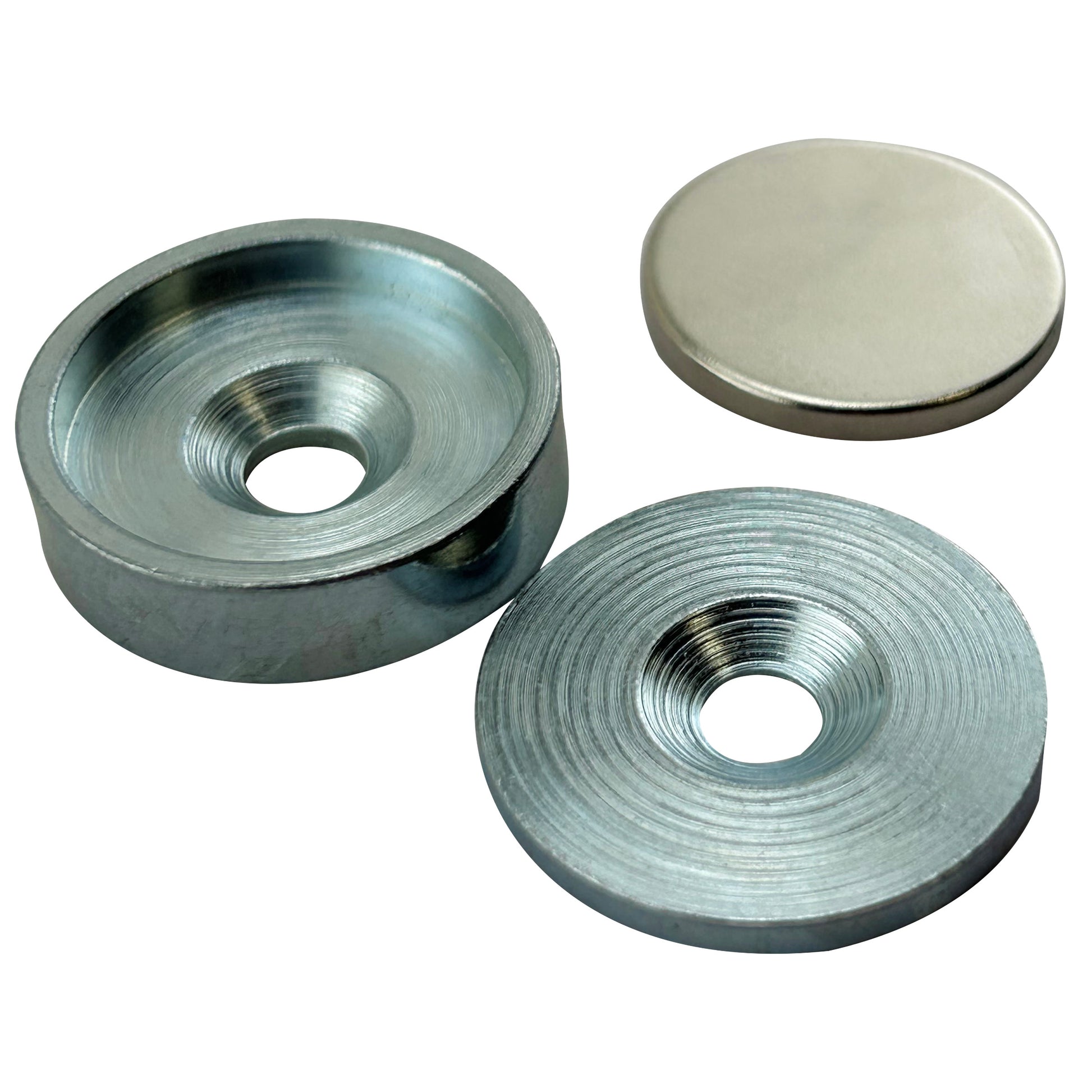 Load image into Gallery viewer, NMLKIT7 Neodymium Latch Magnet Kit (1 set) - 45 Degree Angle View