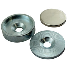 Load image into Gallery viewer, NMLKIT7 Neodymium Latch Magnet Kit (1 set) - 45 Degree Angle View