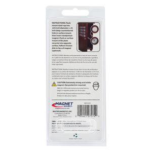 07572 Neodymium Latch Magnet Kit (2 sets) - Top View