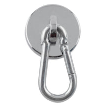 Load image into Gallery viewer, 07587B Neodymium Magnetic Carabiner Hook - Top View