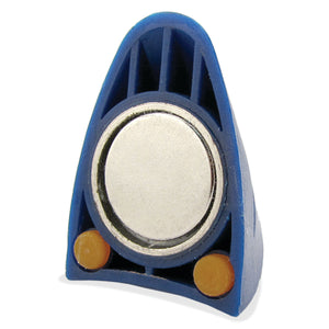 07599 Neodymium Magnetic Hooks with Grip Pads (2pk) - Bottom View