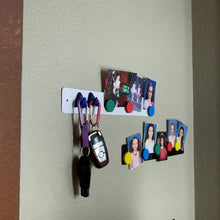 Load image into Gallery viewer, 07599 Neodymium Magnetic Hooks with Grip Pads (2pk) - Magnets Holding Various Objects in Place
