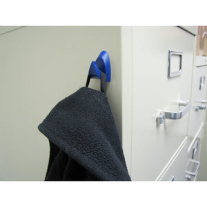 07599 Neodymium Magnetic Hooks with Grip Pads (2pk) - In Use