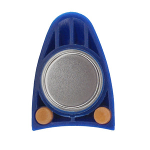 07599 Neodymium Magnetic Hooks with Grip Pads (2pk) - Bottom View