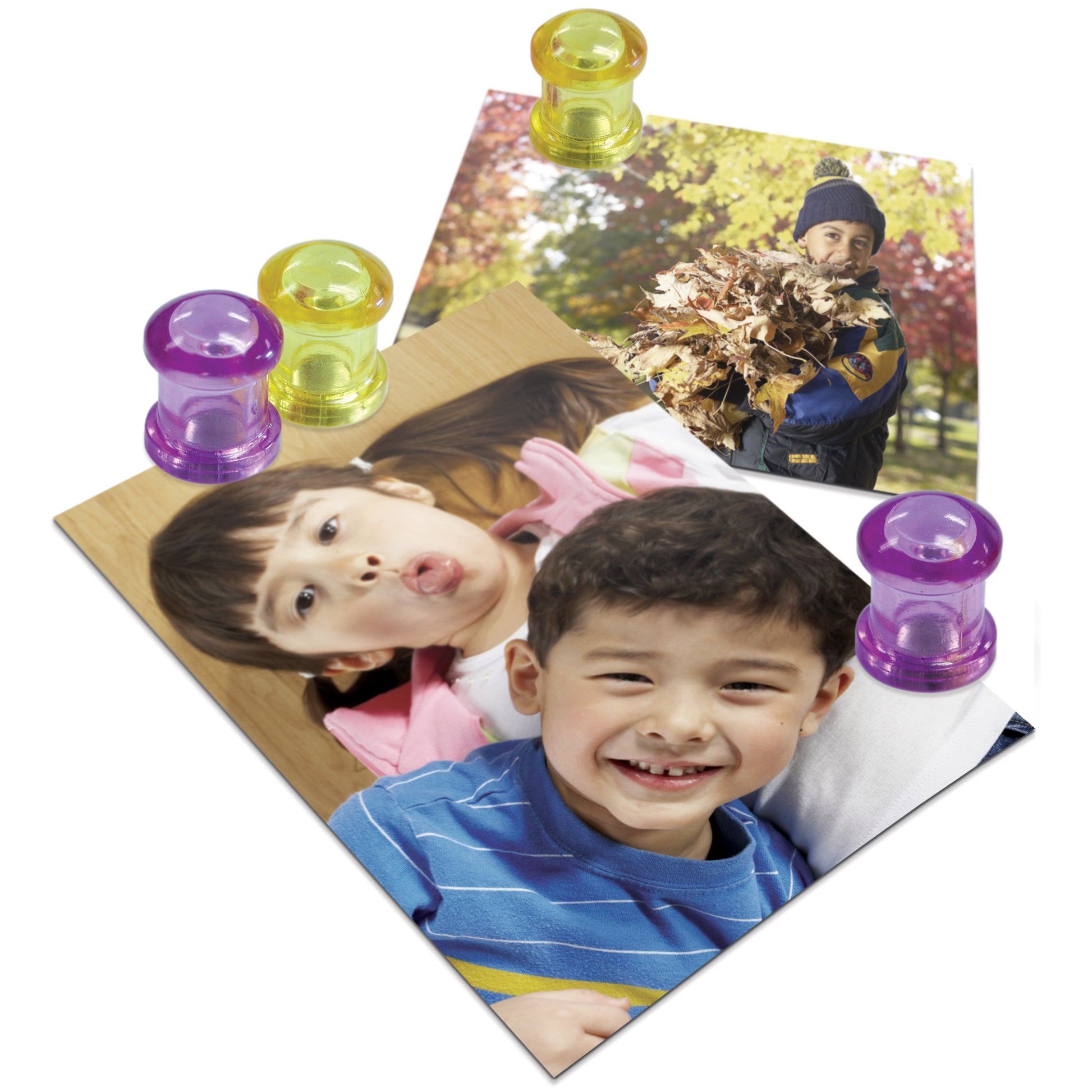 Load image into Gallery viewer, 07509 Neodymium Magnetic Push Pins (10pk) - In Use