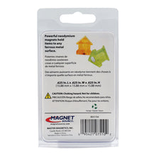 Load image into Gallery viewer, 07510 Neodymium Magnetic Push Pins (10pk) - Back of Packaging