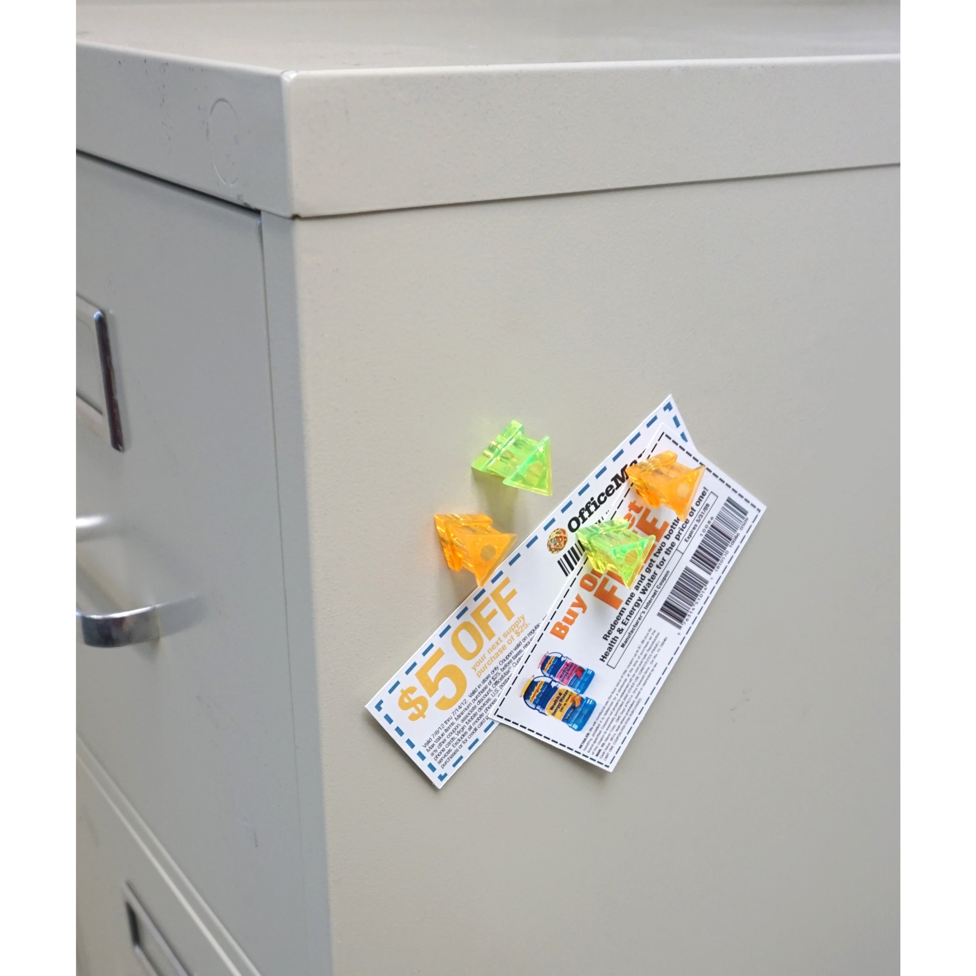 Load image into Gallery viewer, 07510 Neodymium Magnetic Push Pins (10pk) - In Use