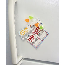Load image into Gallery viewer, 07510 Neodymium Magnetic Push Pins (10pk) - In Use