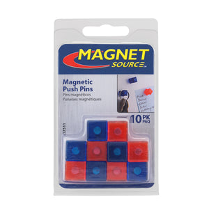 07511 Neodymium Magnetic Push Pins (10pk) - Side View