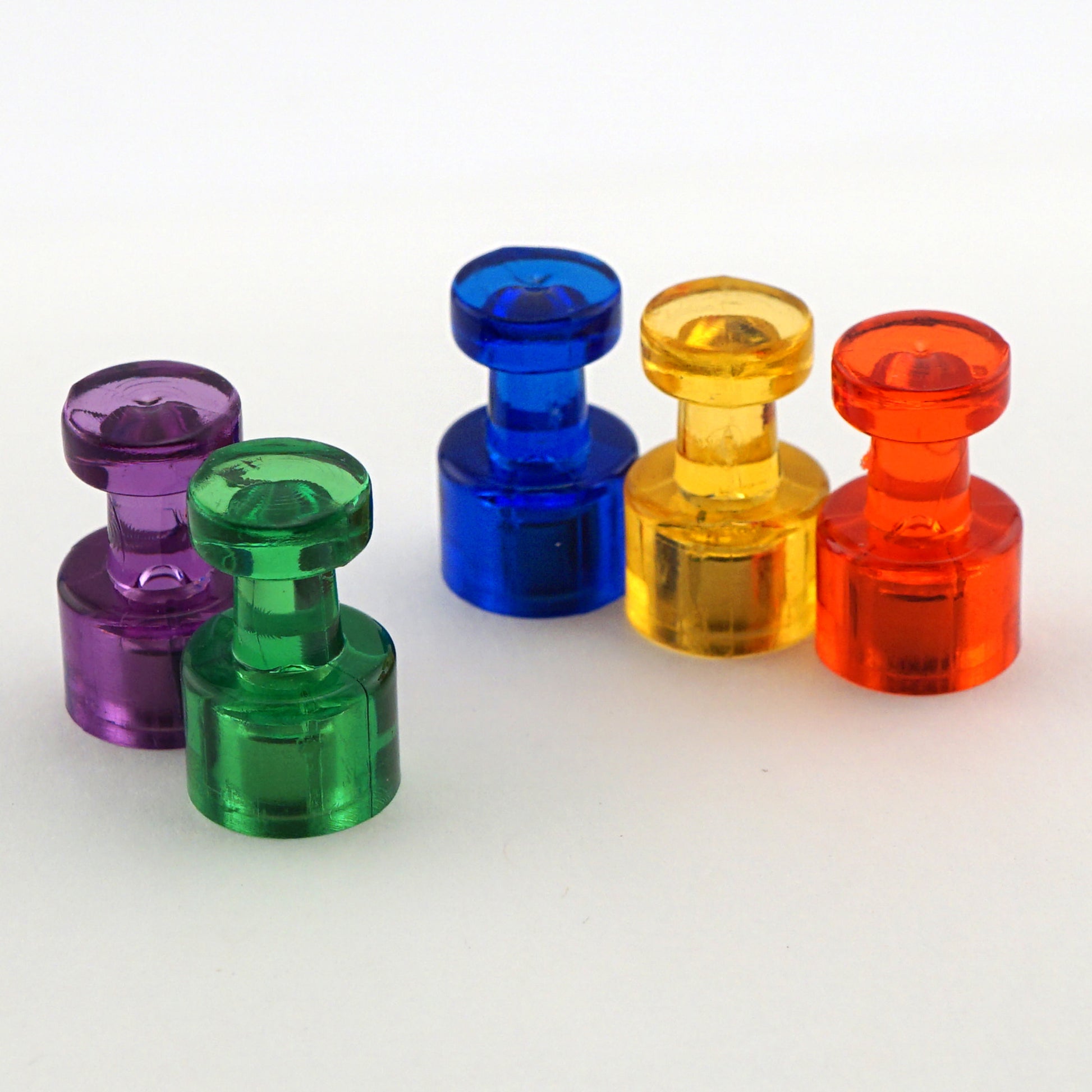 Load image into Gallery viewer, 08013 Neodymium Magnetic Push Pins (10pk) - 45 Degree Angle View