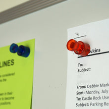 Load image into Gallery viewer, 08013 Neodymium Magnetic Push Pins (10pk) - In Use