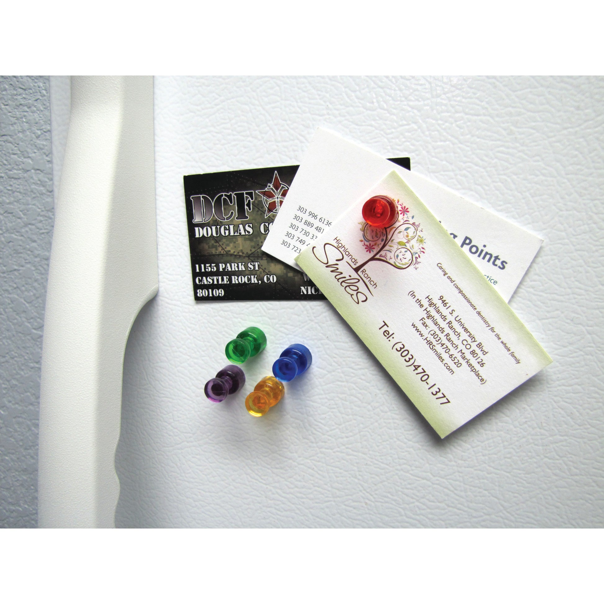 Load image into Gallery viewer, 08013 Neodymium Magnetic Push Pins (10pk) - In Use