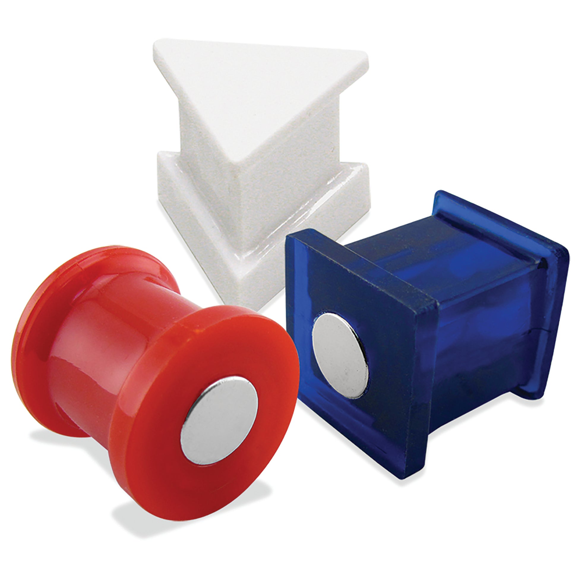 Load image into Gallery viewer, 07507 Neodymium Magnetic Push Pins (6pk) - 45 Degree Angle View
