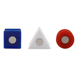 07507 Neodymium Magnetic Push Pins (6pk) - Back of Packaging