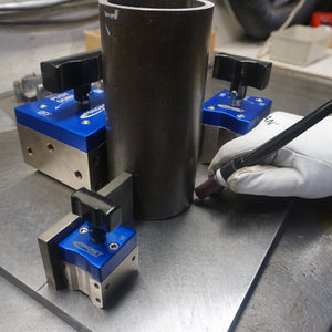 MWS1000 Neodymium On/Off Magnetic Welding Square - 45 Degree Angle View