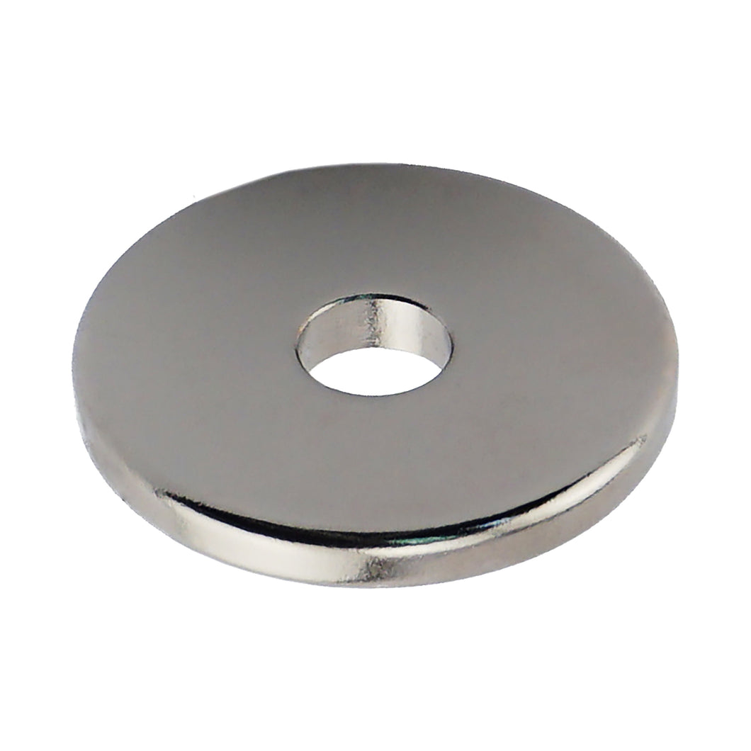 NR010025NS01 Neodymium Ring Magnet - Front View