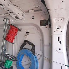 Load image into Gallery viewer, 07580 Neodymium Rotating and Swinging Magnetic Hook - In Use