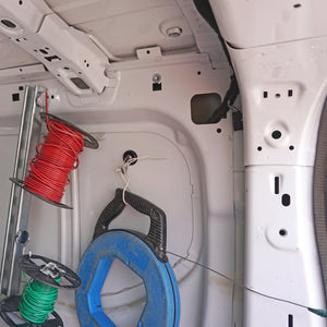 07580 Neodymium Rotating and Swinging Magnetic Hook - In Use