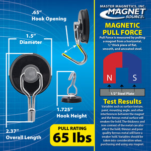 07580 Neodymium Rotating and Swinging Magnetic Hook - Specifications