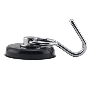 07580 Neodymium Rotating and Swinging Magnetic Hook - Side View