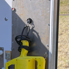 Load image into Gallery viewer, 07580 Neodymium Rotating and Swinging Magnetic Hook - Holding Heavy Equipment