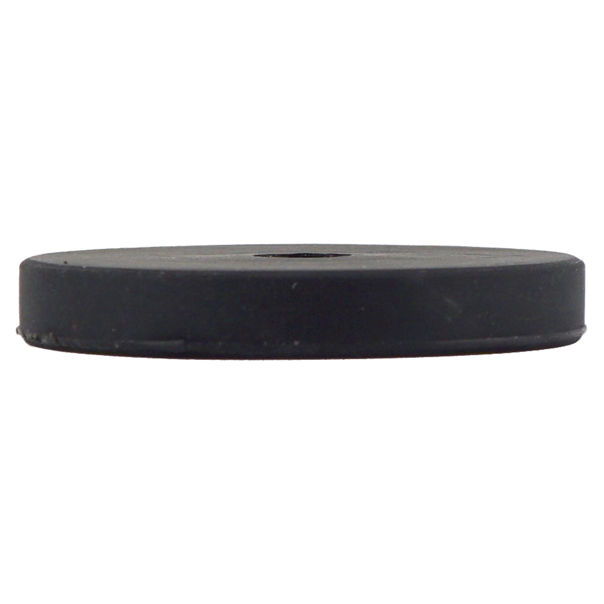 Load image into Gallery viewer, NADR169FBX Neodymium Rubber Coated Round Base Magnet with Female Thread - Side View