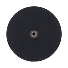 Load image into Gallery viewer, NADR351FBX Neodymium Rubber Coated Round Base Magnet with Female Thread - Top View