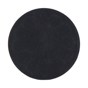 NADR351FBX Neodymium Rubber Coated Round Base Magnet with Female Thread - Bottom View