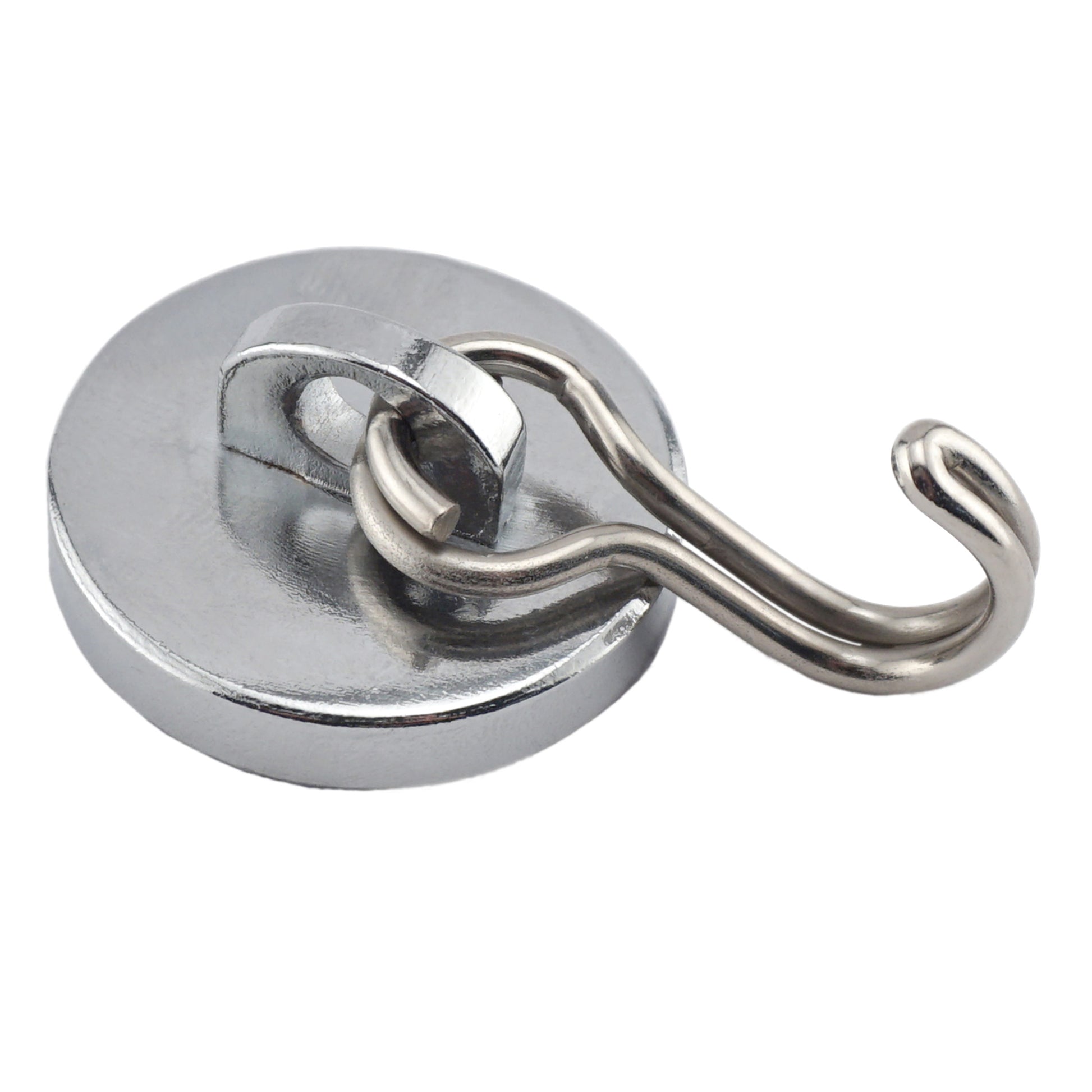 Load image into Gallery viewer, 07589 Neodymium Swinging Magnetic Hook - 45 Degree Angle View