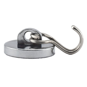 07589 Neodymium Swinging Magnetic Hook - Top View