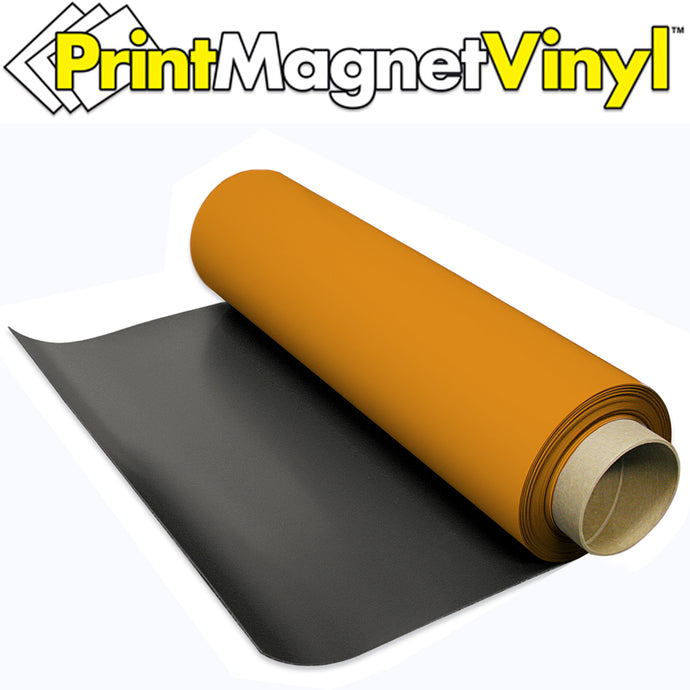 ZG3024OR50F PrintMagnetVinyl™ Flexible Magnetic Sheet - Orange - 