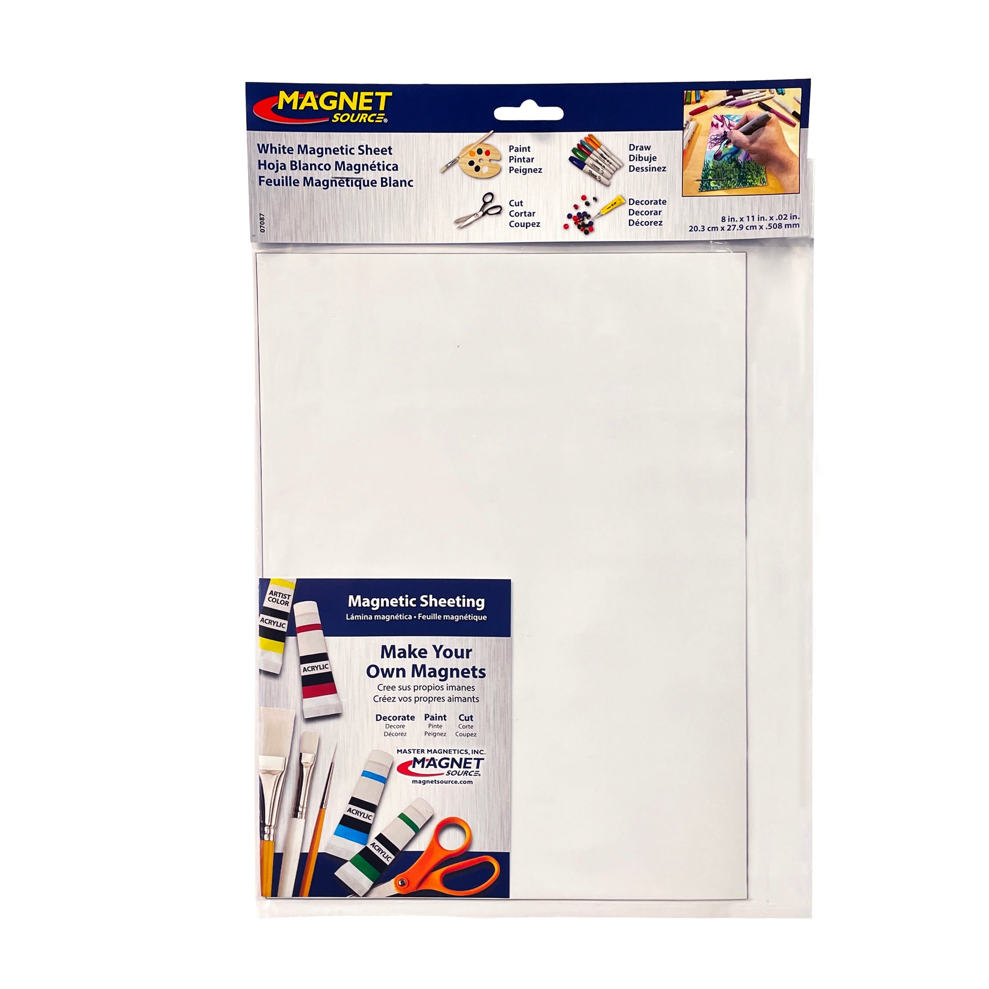 Load image into Gallery viewer, 07087 PrintMagnetVinyl™ Flexible Magnetic Sheet - 