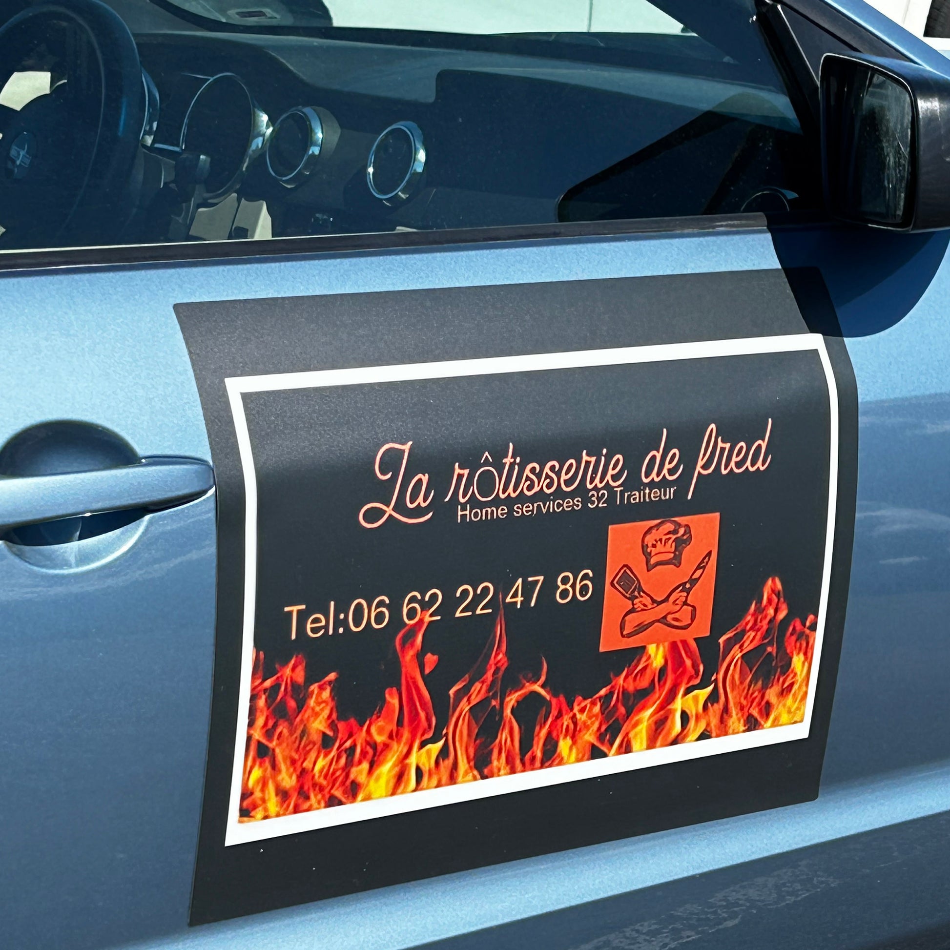 Load image into Gallery viewer, ZGN3024GW50 PrintMagnetVinyl™ Flexible Magnetic Sheet - In Use