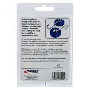 07529 Reversible Magnetic Hook - Back of Packaging