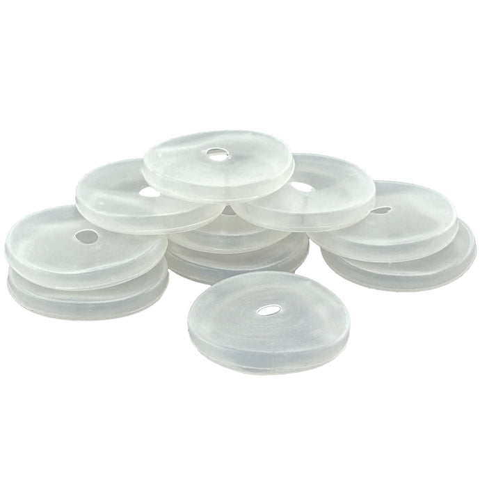 RC-RB50X10 Rubber Covers for Round Base Magnet (10pk) - 45 Degree Angle View
